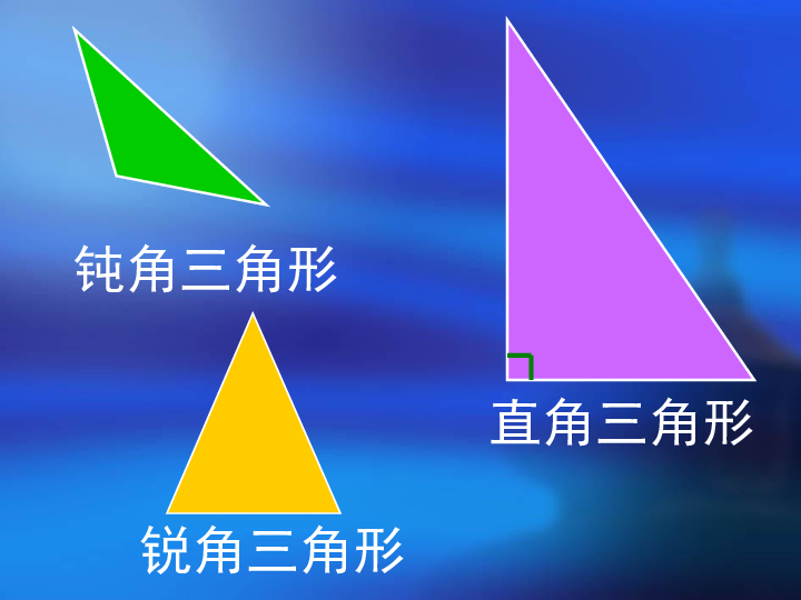 四年级下册数学课件三角形内角和人教版共21张ppt