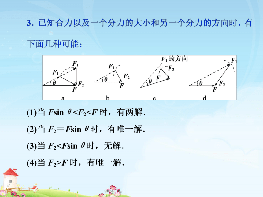 力的分解共34张ppt