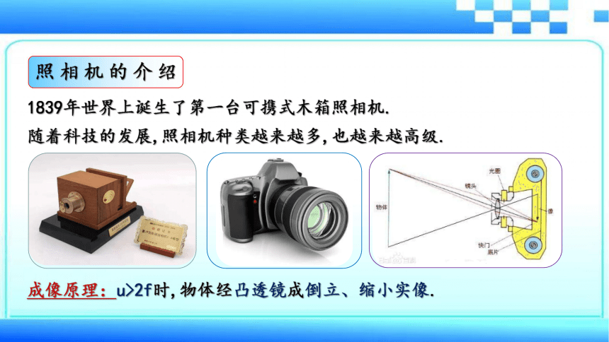 八年级物理上册苏科版第四章第四节44照相机与眼球视力的矫正课件共23