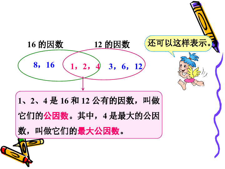数学五年级下人教版441最大公因数课件15张