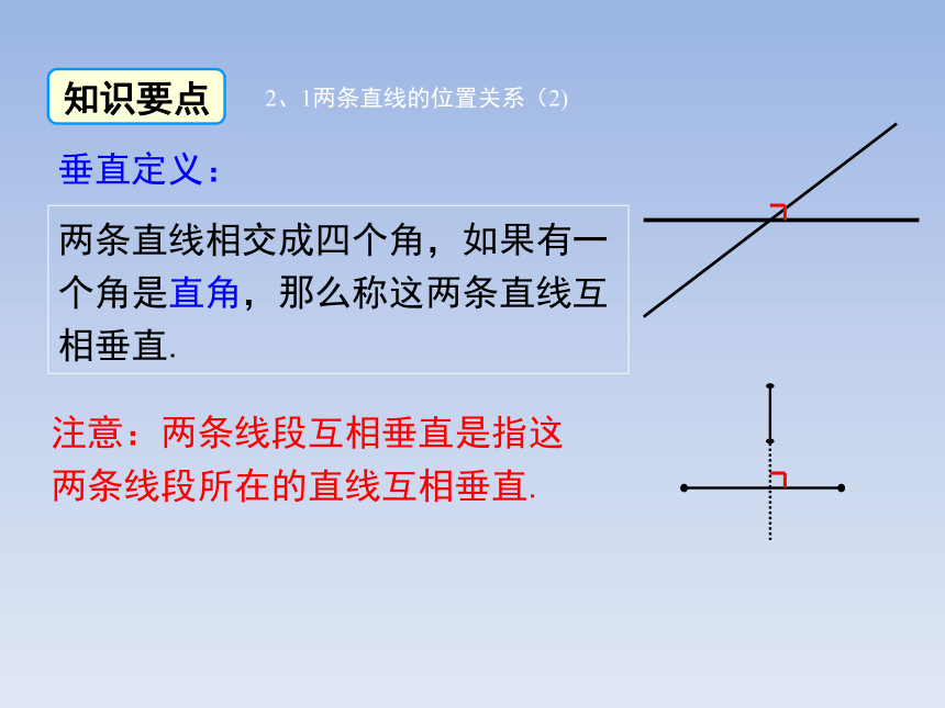 北师大版七年级数学下册21两条直线的位置关系第2课时垂直课件共27张