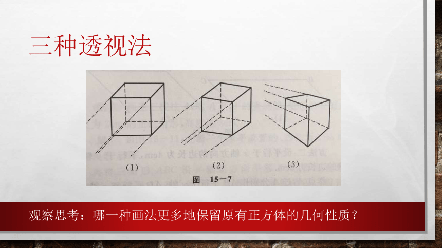 沪教版上海数学高三上册151直观图的画法课件共14张ppt