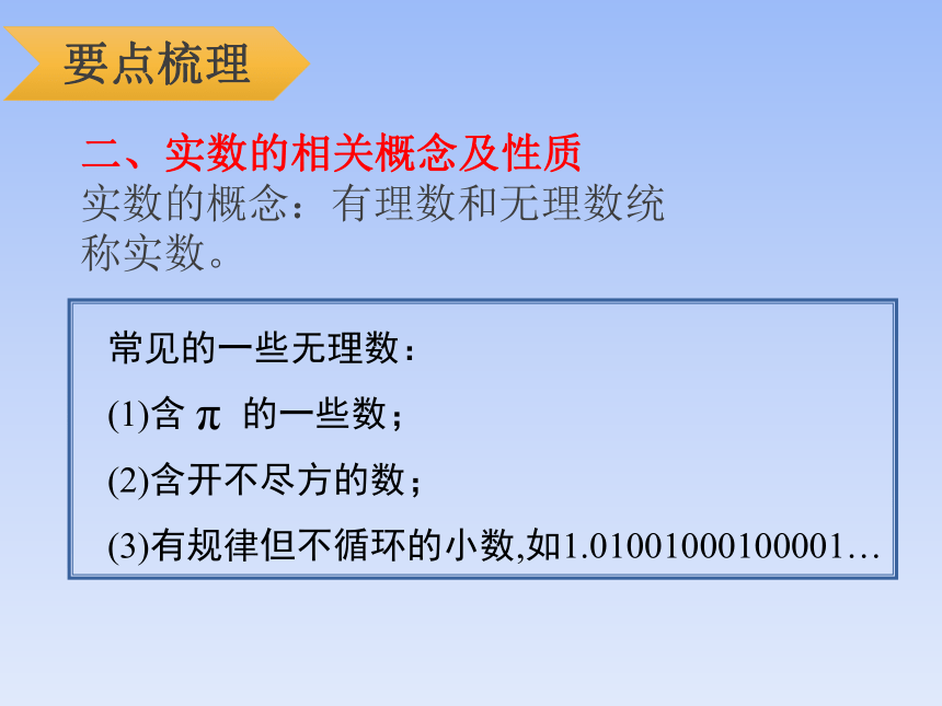 第六章实数章末总复习课件19张
