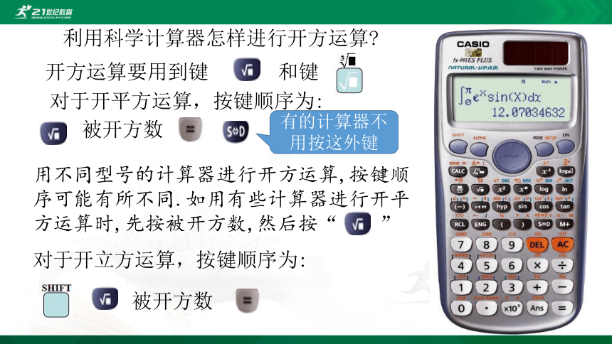 25用计算器开方课件共16张ppt