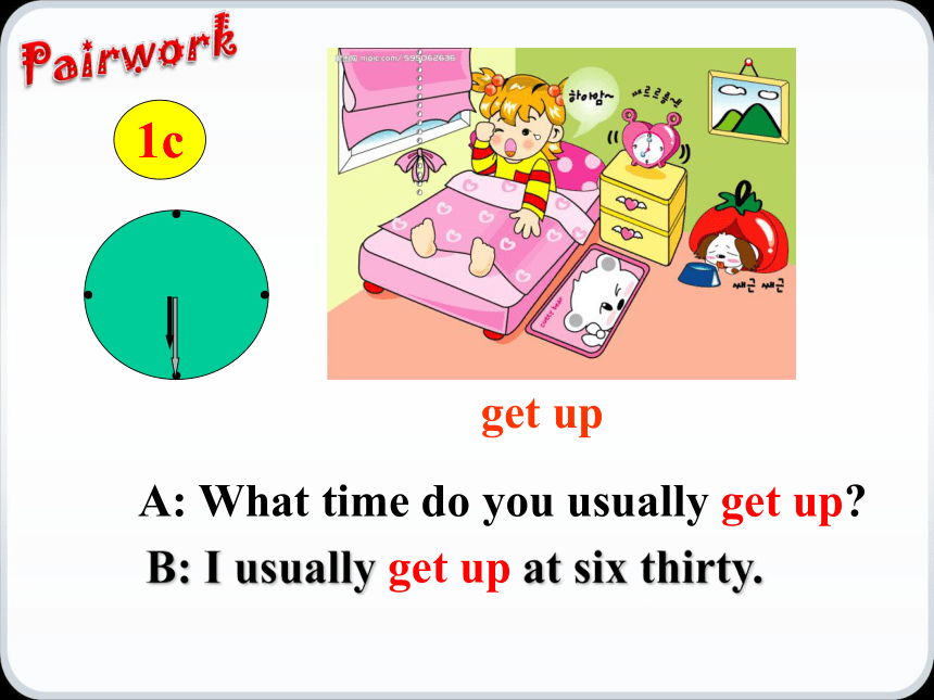 Unit 2 What Time Do You Go To School? Section A 1a-2d 课件 2022-2023学年人教版 ...