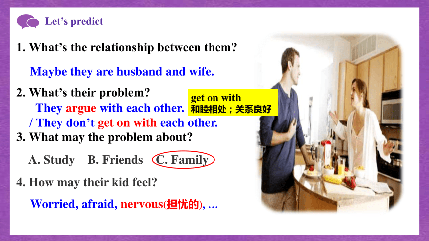 Unit 4 Why Don't You Talk To Your Parents Section A 3a-3c课件(共19张PPT)英语八 ...