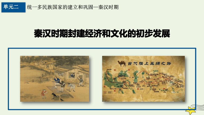 2022高考历史一轮复习秦汉时期封建经济和文化的初步发展课件32张