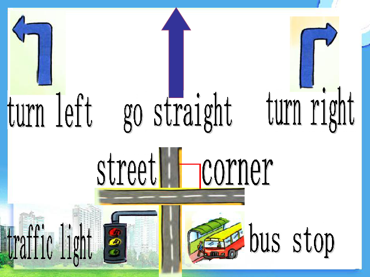 unit 2 turn left at the corner