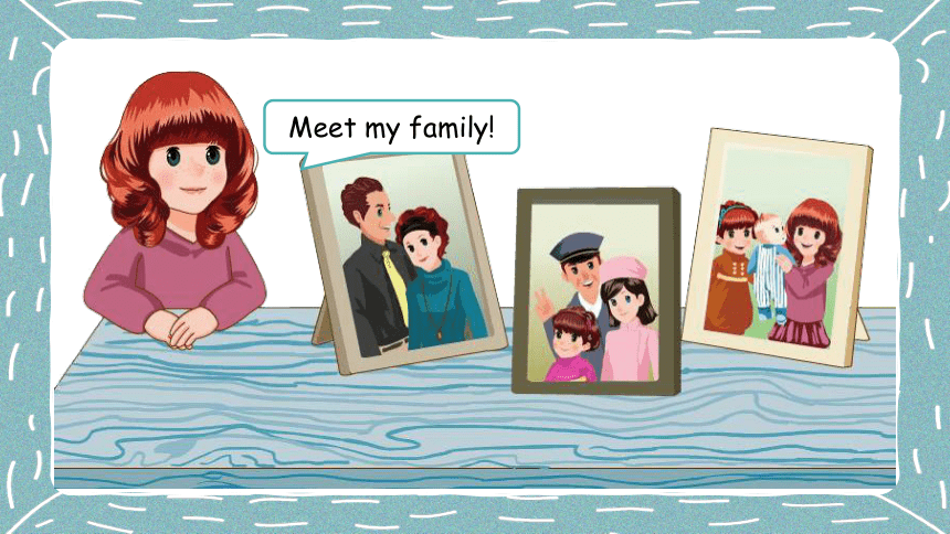 myfamily图画,myfamily简笔画 unit6meetmyfamily复习课件68张ppt