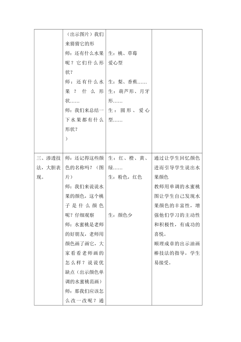 瓜果飘香        (冀教版美术)教材版本信息 《瓜果飘香》教学设计