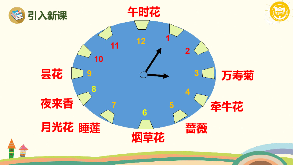 三年级下册2018部编13花钟课件35张ppt