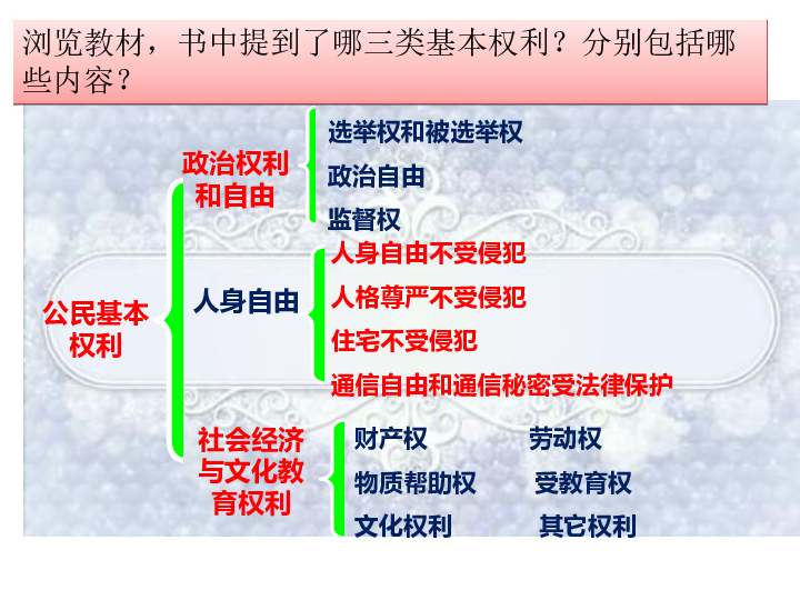 3.1公民基本权利课件(30张幻灯片)