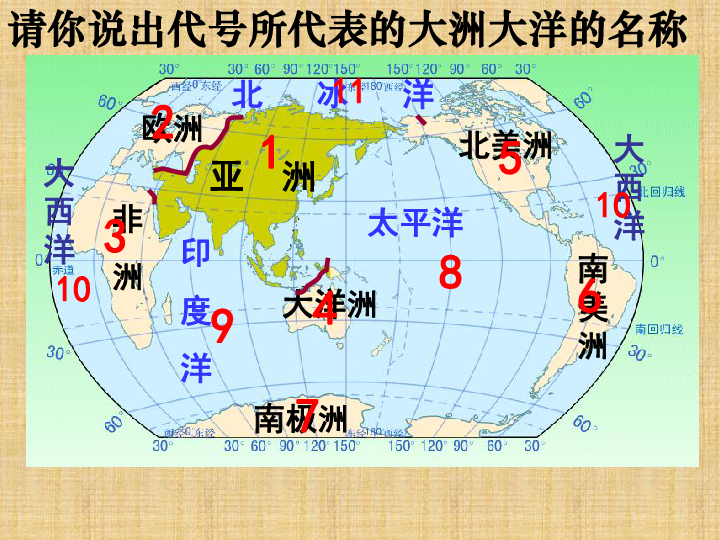 湘教版地理七年级下册61亚洲及欧洲课件37张ppt