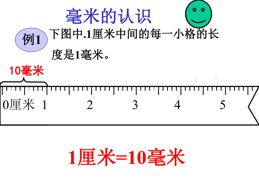 人教版数学三年级上册 3测量- 2毫米,分米的认识-课件