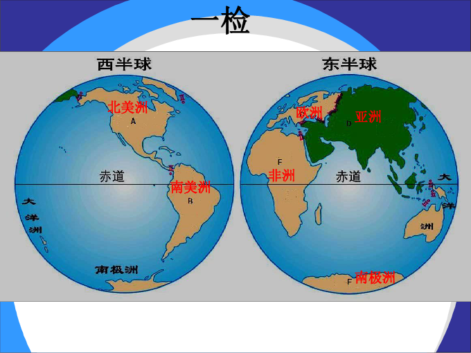 世界第一大洲(一)目标1,运用地图等资料,简述亚洲的纬度位置和海陆