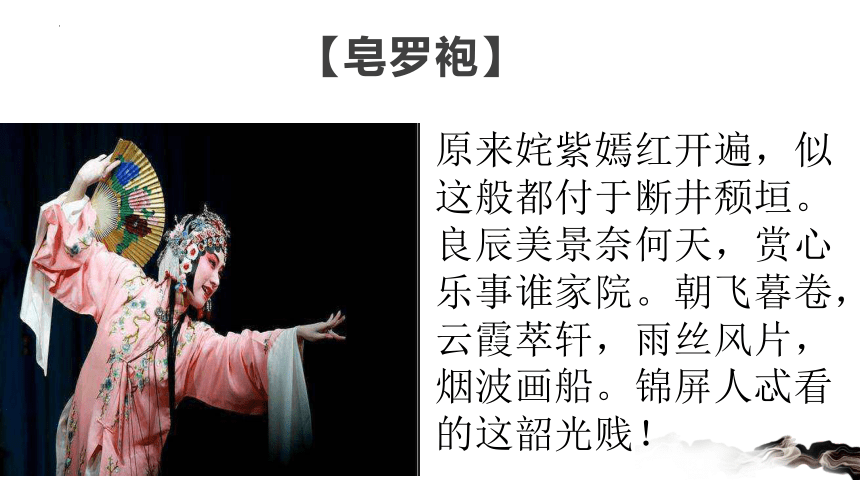 20212022学年统编版高中语文必修下册古诗词诵读游园皂罗袍课件19张