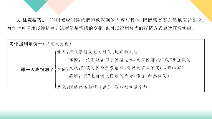 统编版语文六年级下册习作指导让真情自然流露习作例文训练课件25张