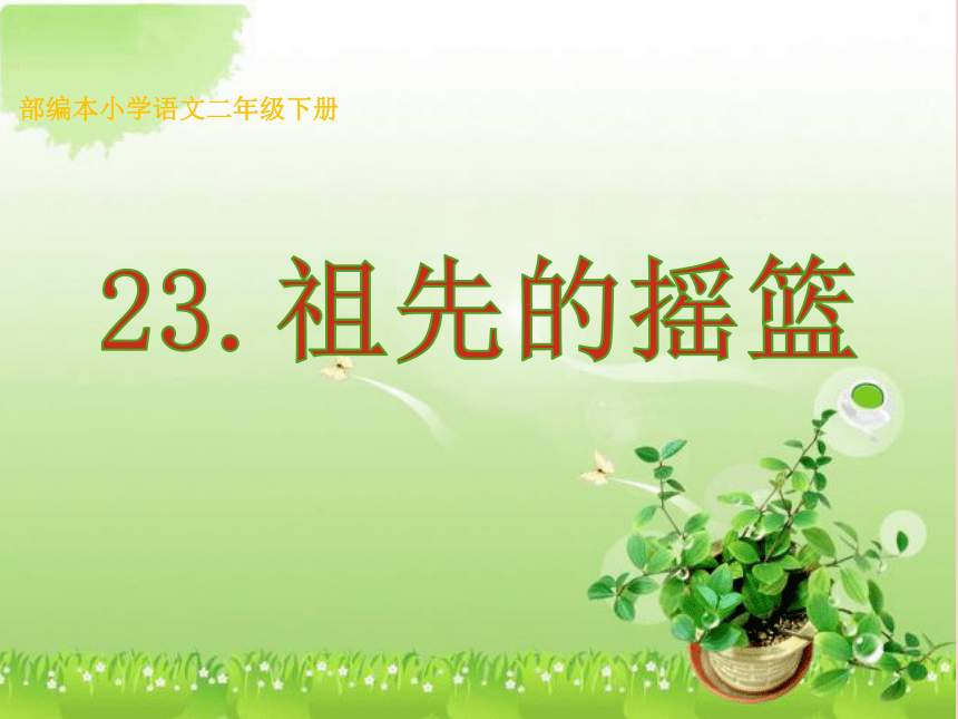 23祖先的摇篮课件共32张ppt