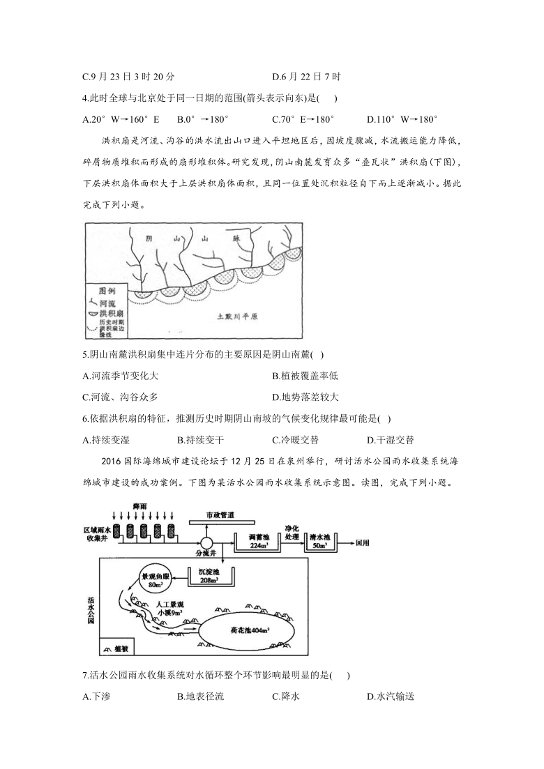 2021届高三高考地理终极押题卷5月新高考版八江苏专版word版含答案