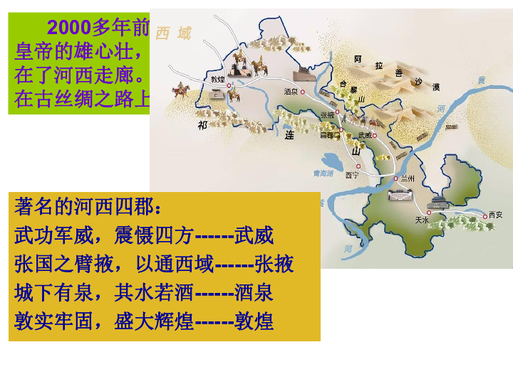 地理八年级下册第8章2河西走廊——沟通东西方的交通要道(共18张ppt)