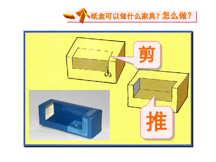 二年级下册美术课件第5课纸盒变家具▏人美版共40张ppt
