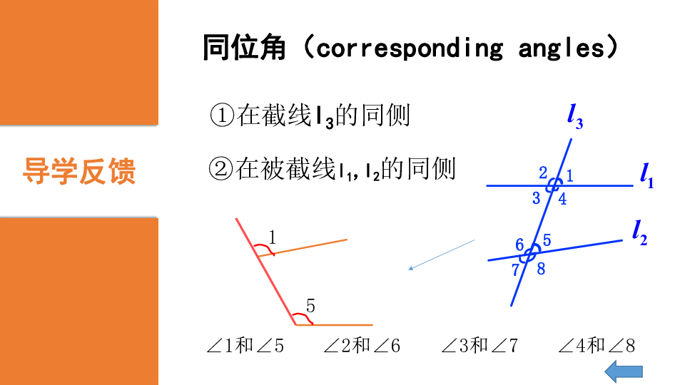 浙教版数学七年级下册12同位角内错角同旁内角课件共27张ppt