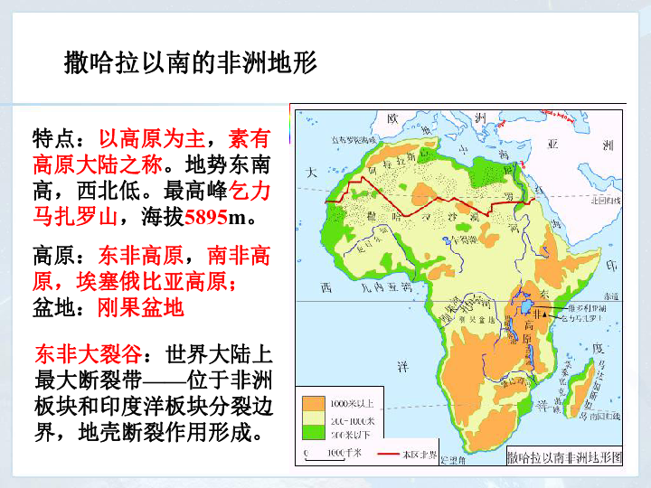 人教版地理七年级下册83撒哈拉以南的非洲课件共30张ppt