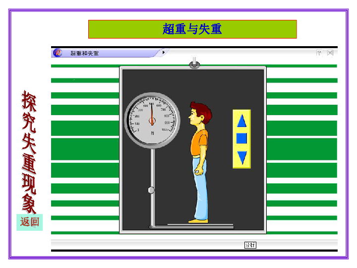 超重和失重16张ppt
