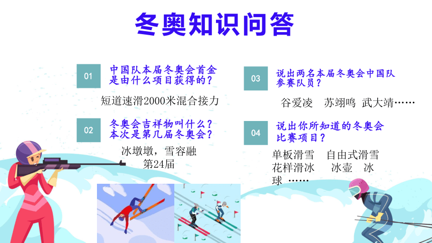 开学第一课冬奥会主题课件20212022学年共52张ppt