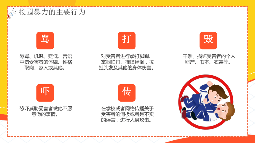 小学主题班会课件 拒绝校园暴力(31张ppt)