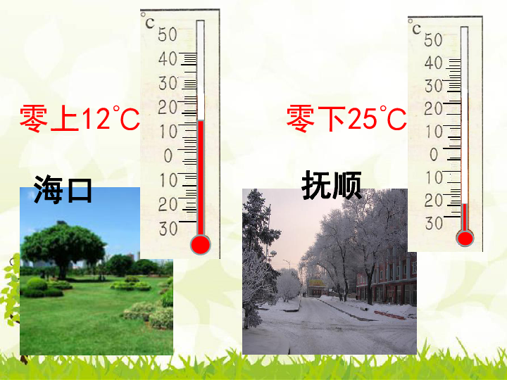 数学六年级下册课件用正数负数表示意义相反的量共20张ppt冀教版2014