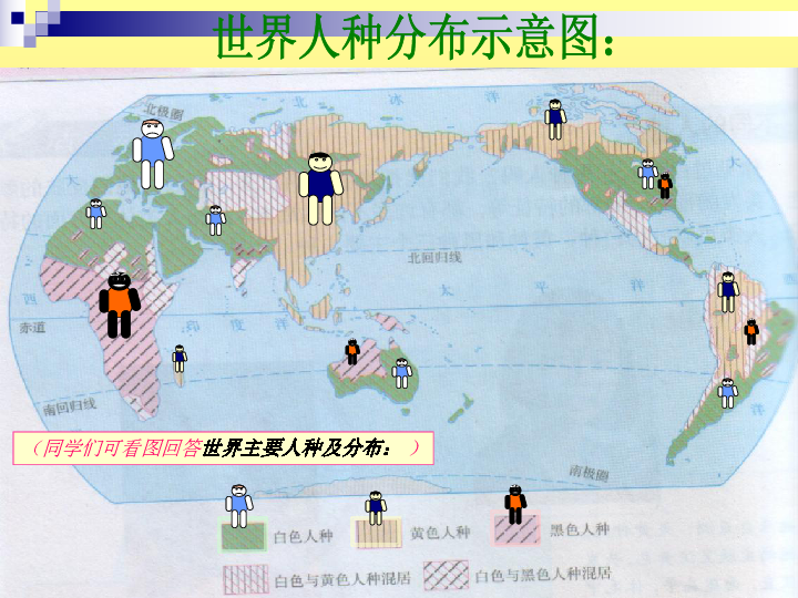 商务星球版地理七上52世界的人种语言和宗教课件23张ppt