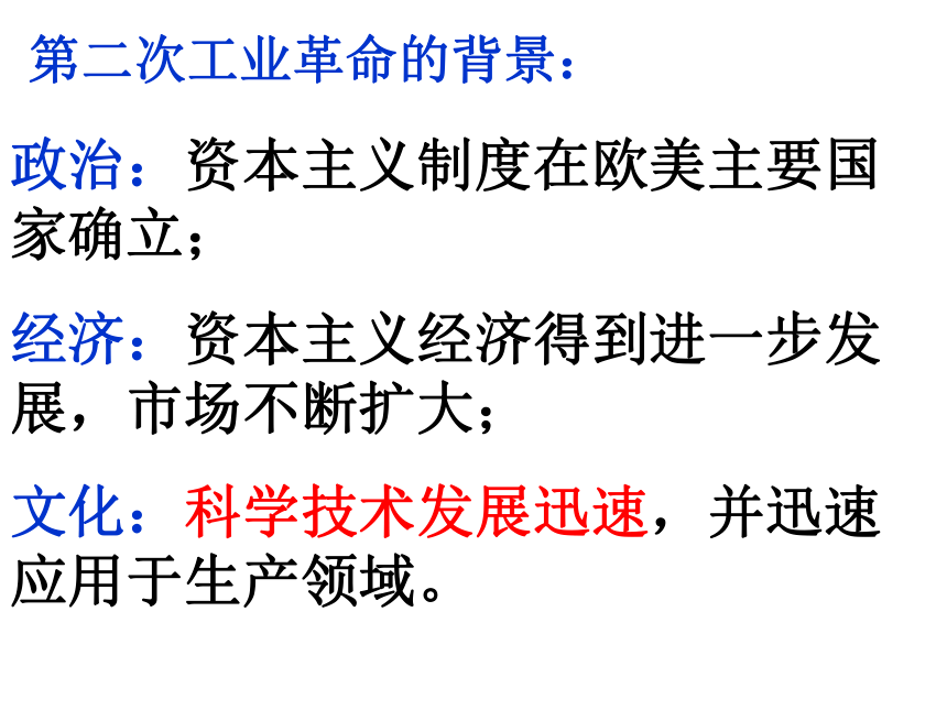 第七单元 第五课 第二次工业革命 课件(27张ppt)