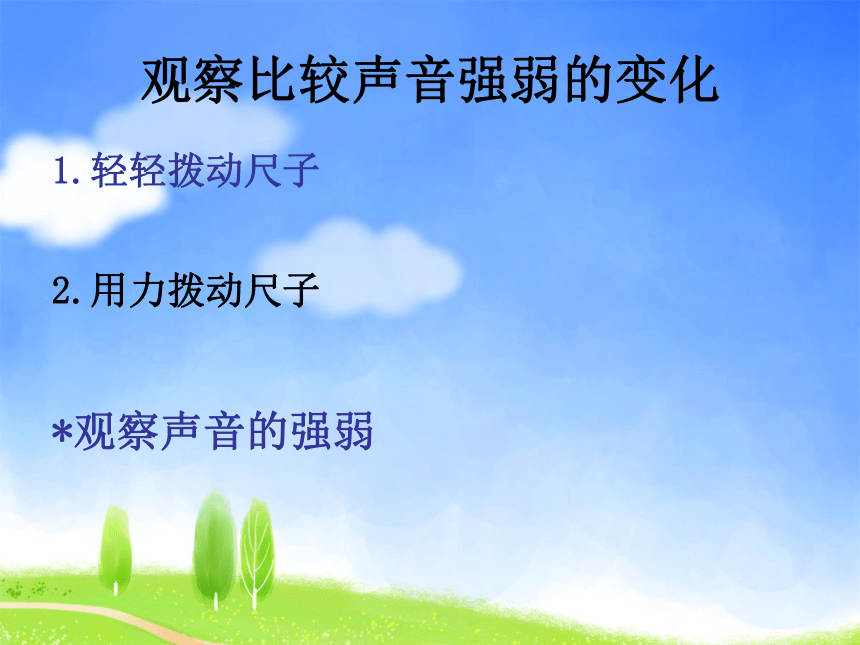 人教新课标一年级音乐上册14声音的强弱课件共6张ppt