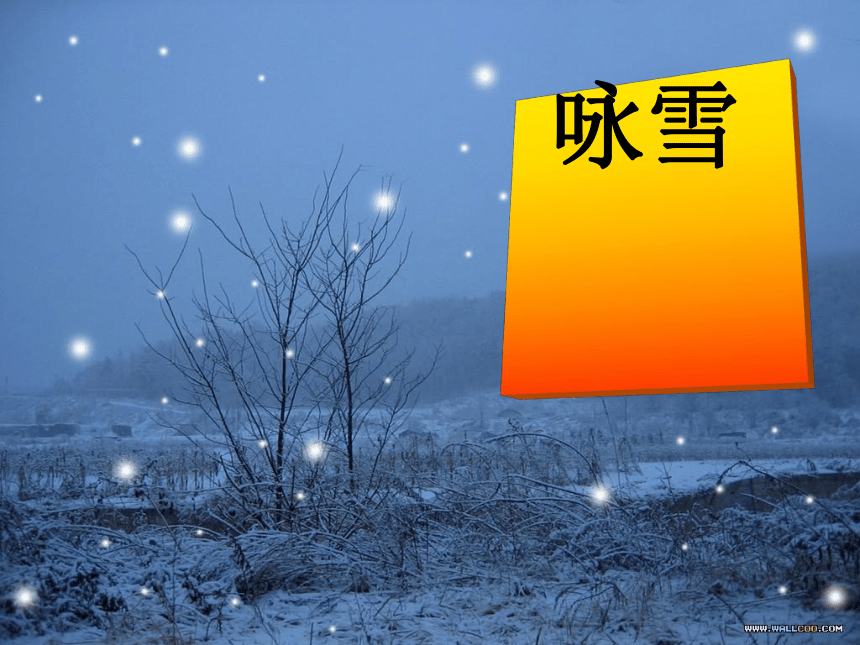 8世说新语二则咏雪课件幻灯片19张