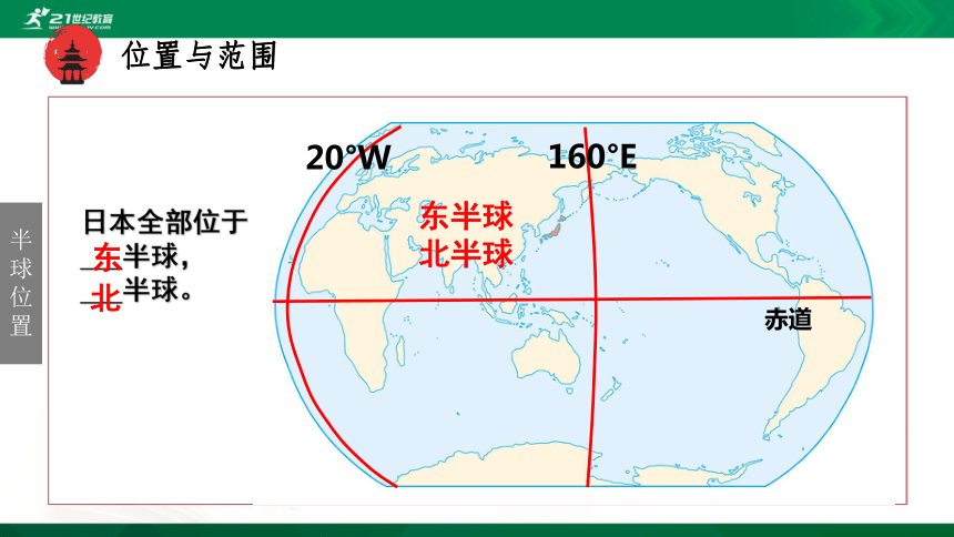 从海陆位置看,日本位于 大陆 部,东临 洋,西临 海,北临 海,南临 海