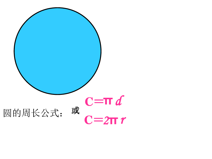 五年级数学下册圆的周长练习课件