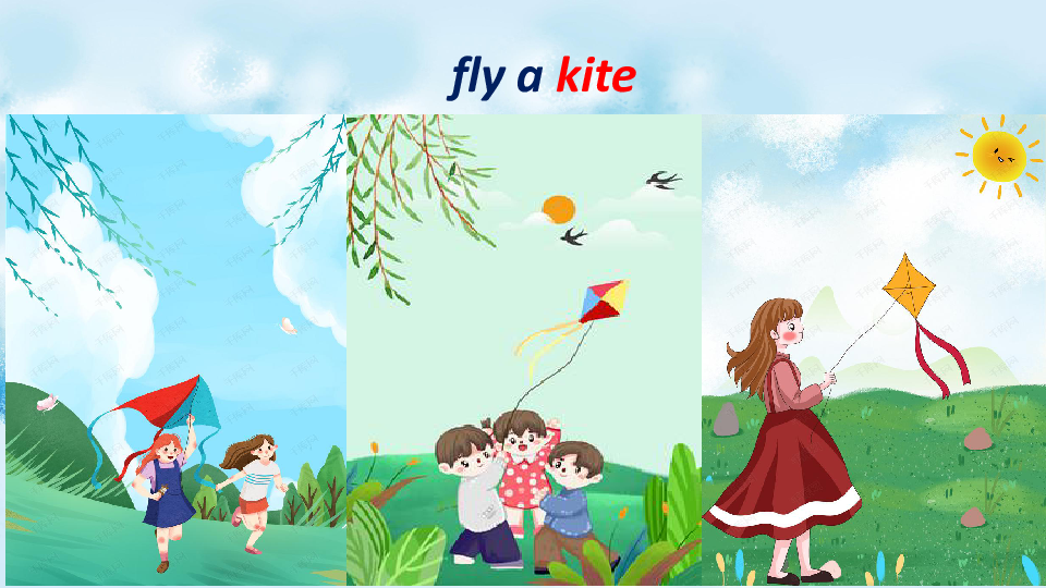 makingkites,funny fish 课件(28张,内嵌音视频)