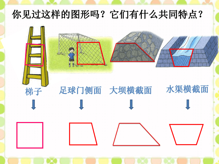 四年级下册数学课件4认识梯形冀教版15张ppt