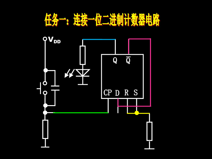 二进制计数器电路的设计与制作