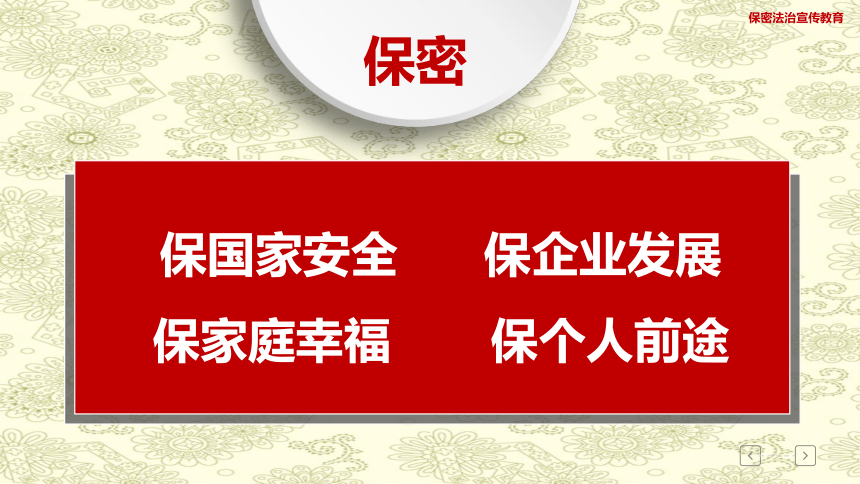 依法保守国家秘密 维护国家安全和企业利益-保密法治宣传教育课件