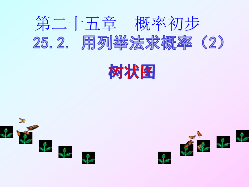 2. 用列举法求概率(2) 树状图课件(21张)
