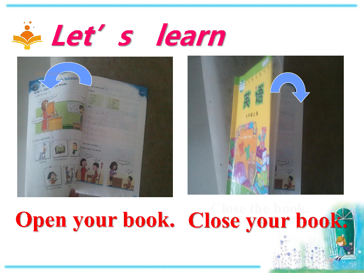 starter module 2 my english lesson unit 1 open your book.