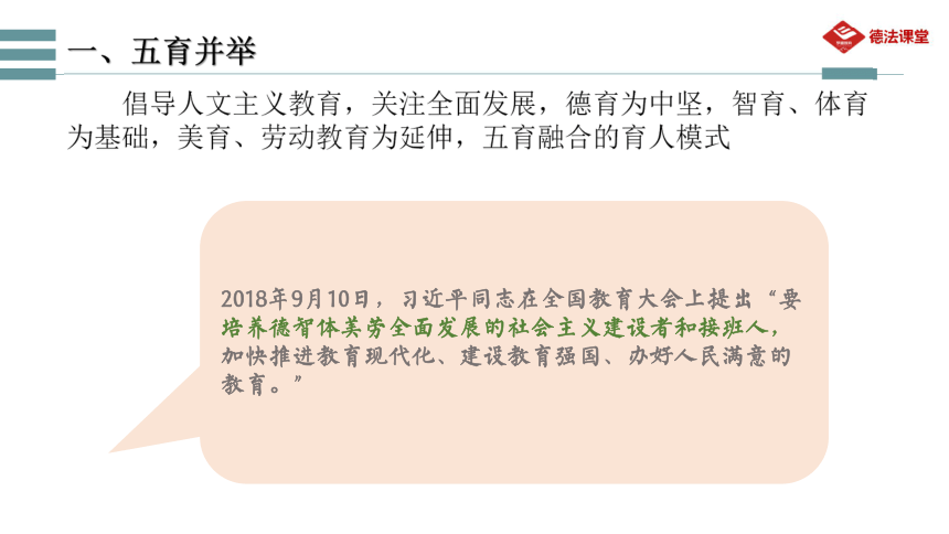 2021年道德与法治中考二轮复习专题五育并举与社会主义核心价值观课件