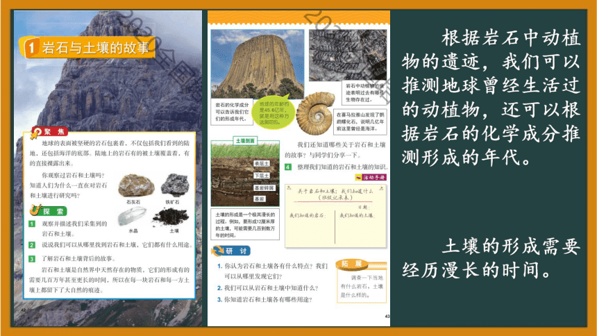 教科版(2017秋)四年级下册科学第三单元《岩石与土壤》单元整理 (课件