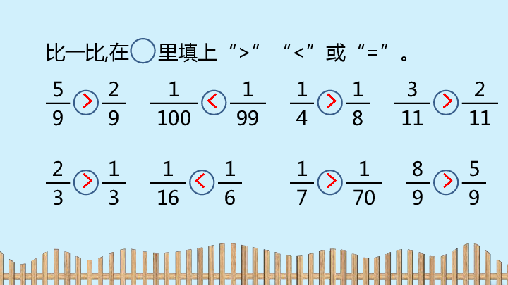 北师大五年级数学上册分数的再认识二习题课件15页