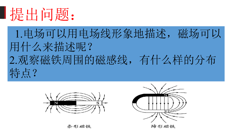 33几种常见的磁场磁感线共19张ppt