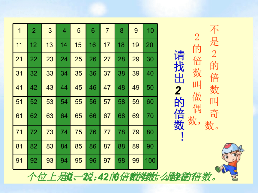 北师大版数学五年级上册2和3和5的倍数共20张ppt