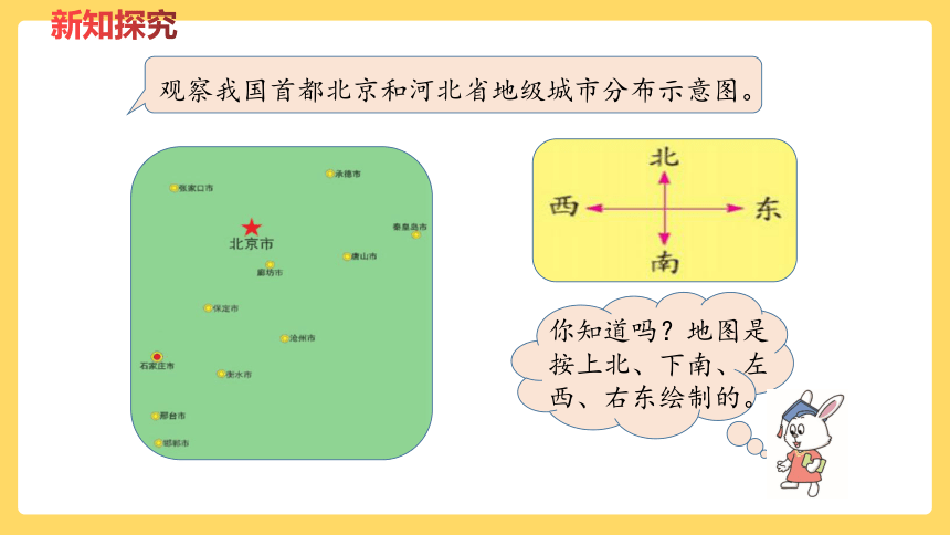 冀教版数学三年级下册3.3读示意图 课件(28张ppt)