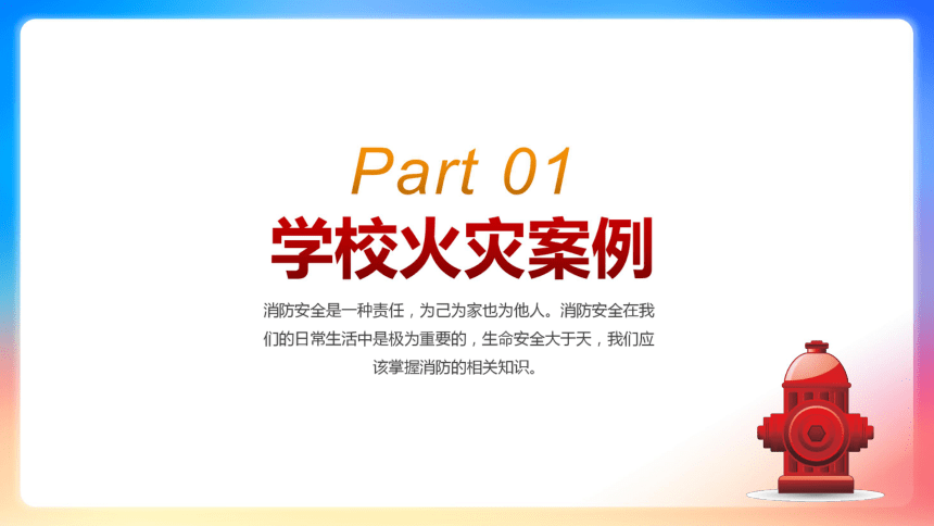 初中专题教育校园消防安全教育课件24张ppt